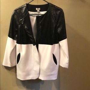 Vintage pleather blazer amazing condition
